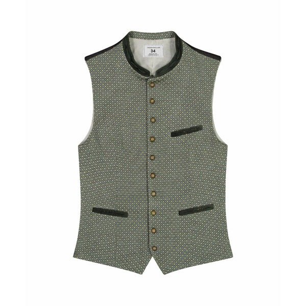 Classy Grey Goat Suede Trachten Vest