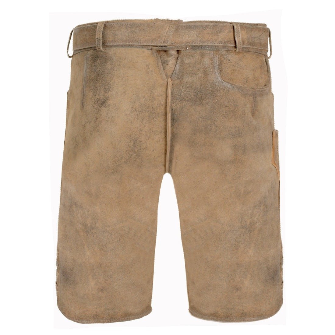 Beige Classic Deerskin Lederhosen