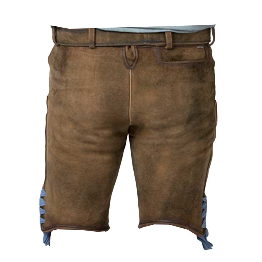Brown Classic Deerskin Lederhosen