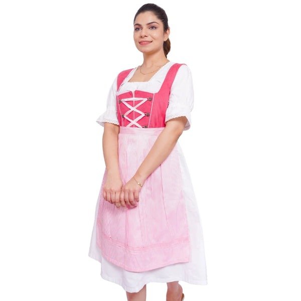 Buy Baby Pink Goat Suede Leather Bavarian Lederhosen Dirndl online