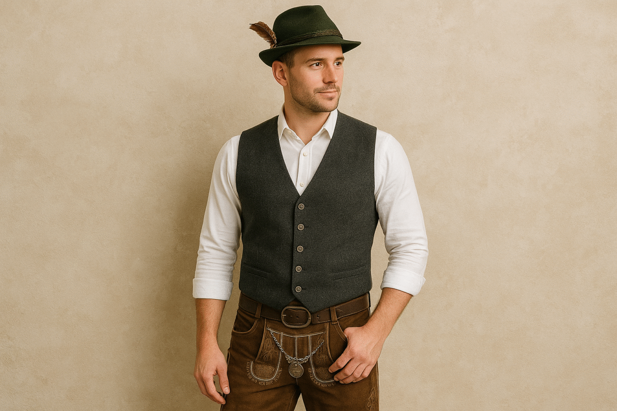 Men’s Lederhosen Shorts at Oktoberfest
