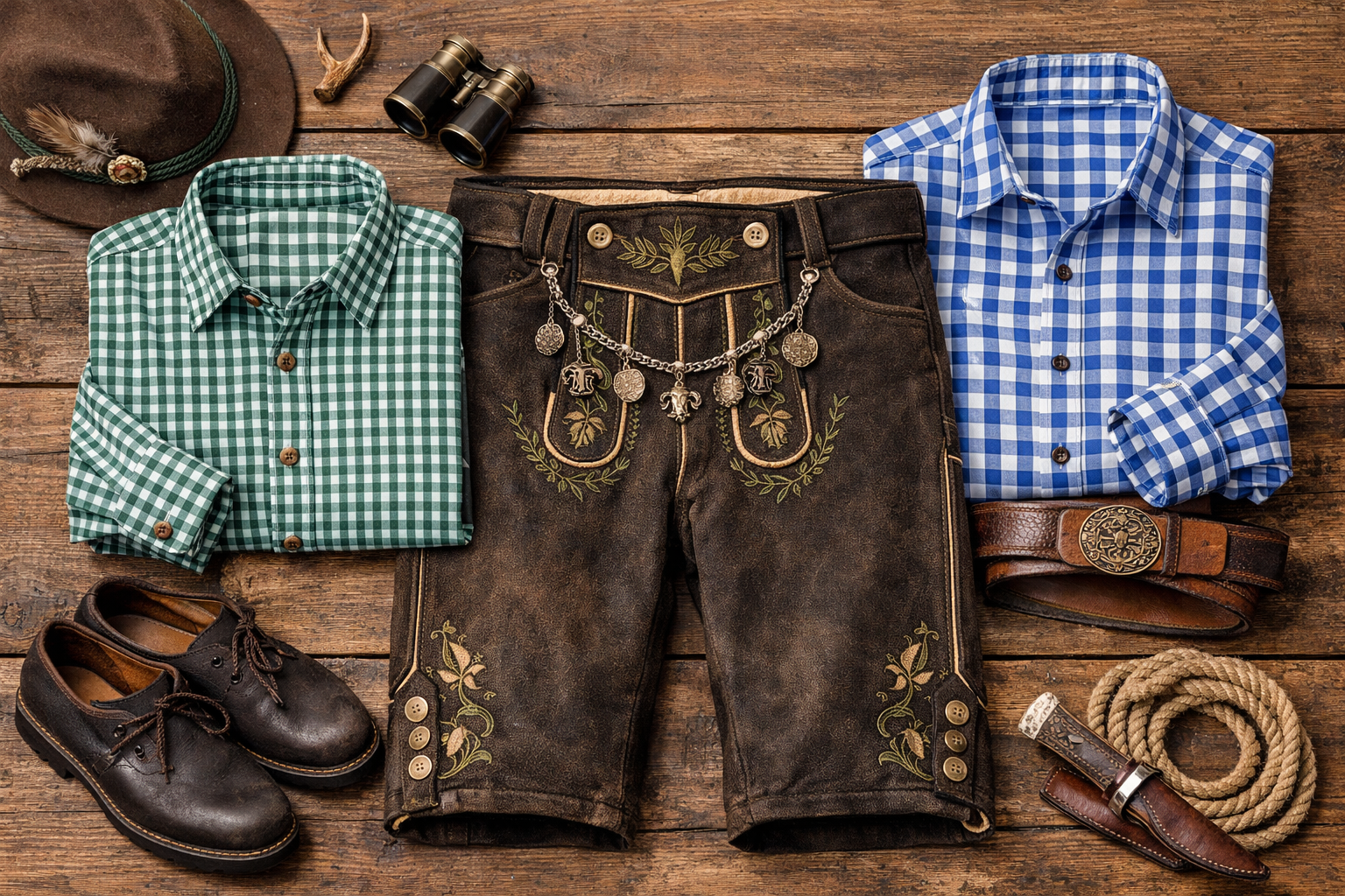 How to Style Lederhosen Long