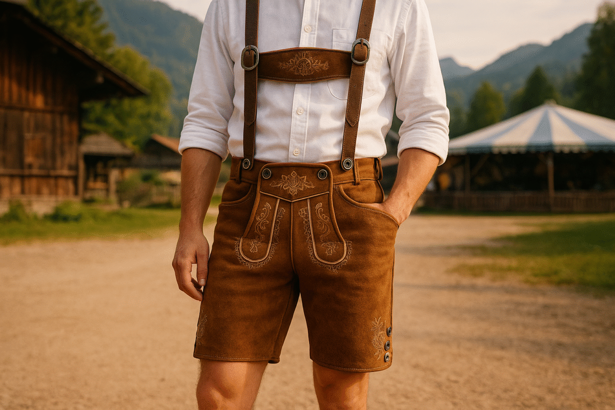Deerskin Lederhosen for Men